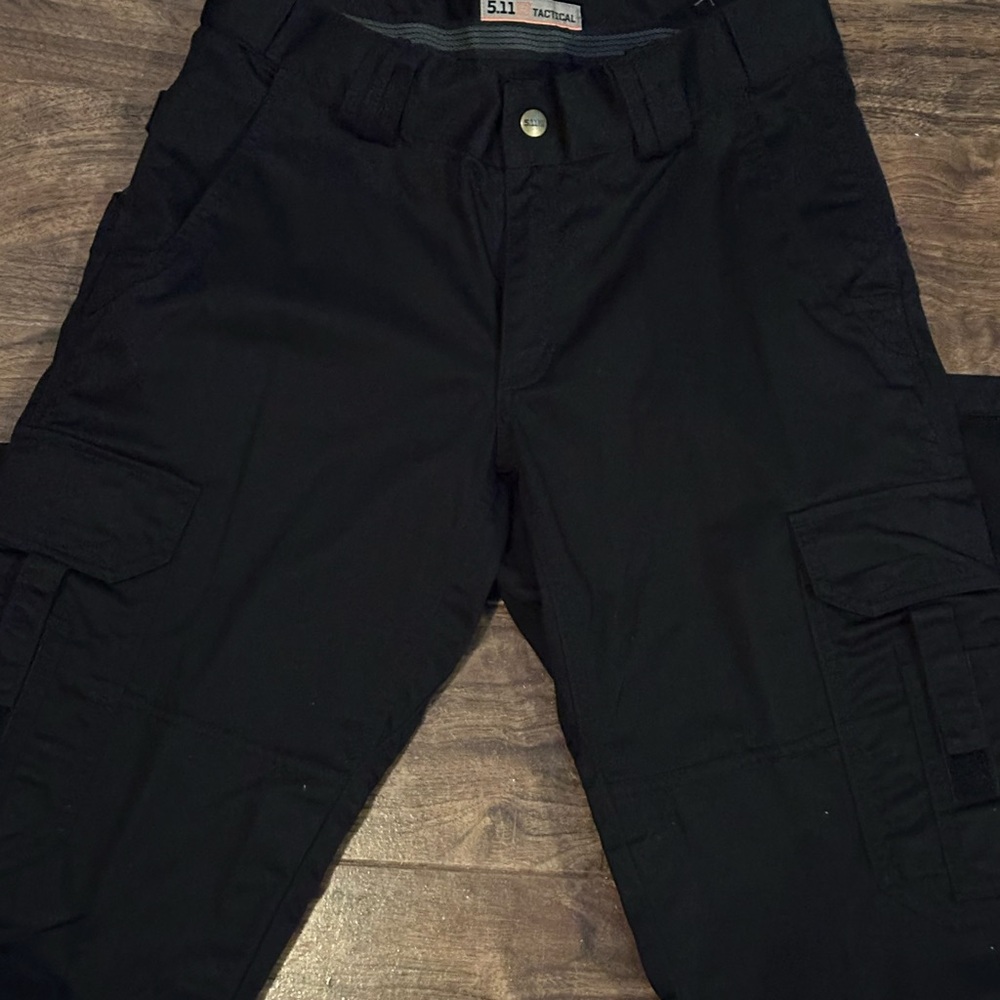 5.11 Tactical Women's Black Cargo Pants